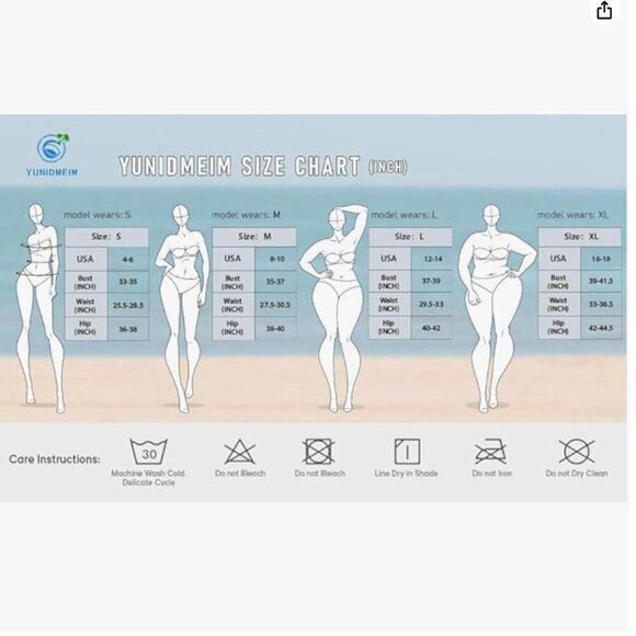 New NWT One Piece Swimsuit w/ Cover Up Sarong One Shoulder Size Small - Picture 4 of 7